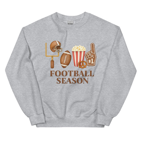 Football Season Doodles Crewneck