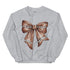 Football Bow Crewneck