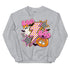Sweatshirt Retro Halloween Doodle Shirt