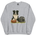 Border Collie Football Sweatshirt