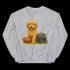 Golden doodle Football Sweatshirt