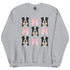 Border Collie and Bows Crewneck