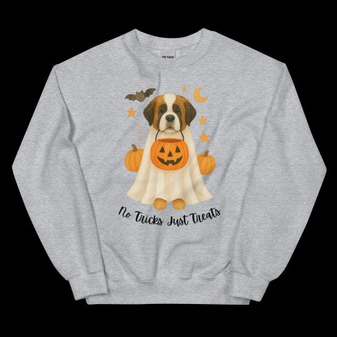 St. Bernard No Tricks No Treat Dog Sweatshirt