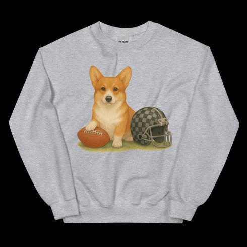 Corgi Football Sweatshirt