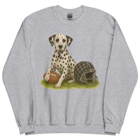 Dalmatian Football Sweatshirt