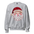 Santa Faux Patchwork Christmas Sweatshirt,