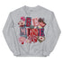 Be Mine Faux Quilt Sweatshirt