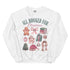 All Booked for Christmas Sweatshirt