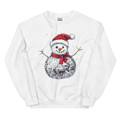 Disco Snowman Sweatshirt