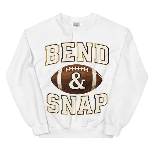 Bend and Snap Football Crewneck