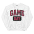 Game Day Pink Plaid Football Sweatshirt