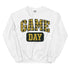 Game Day Yellow Plaid Football Sweatshirt