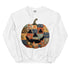Jack O Lantern Patchwork Pumpkin Sweatshirt