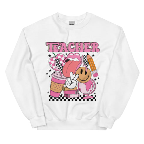 Retro Teacher Sweatshirt