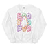 Neon Boo Ghost Sweatshirt