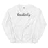 Homebody Embroidered Crewneck