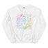 Neon Halloween Doodles Crewneck