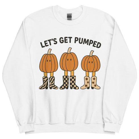 Let's Get Pumped Fall Crewneck