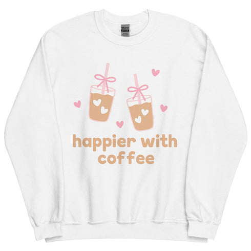 Happier with Coffee Crewneck