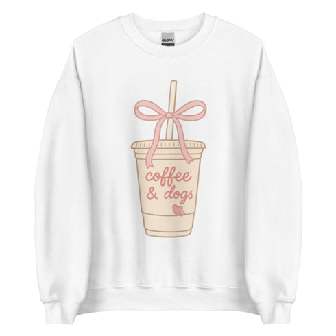 Coffee and Dogs Sweatshirt