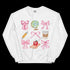 Teacher Bow Coquette Sweatshirt