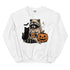 Halloween Fall Coffee Racoon Crewneck