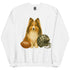 Sheltie Football Dog Sweatshirt