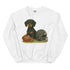 Black and Tan Dachshund Football Sweatshirt