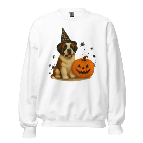 St. Bernard Witchy Dog Sweatshirt