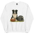 Border Collie Football Sweatshirt