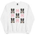 Border Collie and Bows Crewneck
