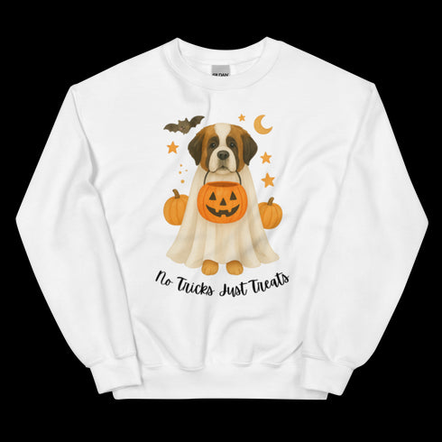 St. Bernard No Tricks No Treat Dog Sweatshirt