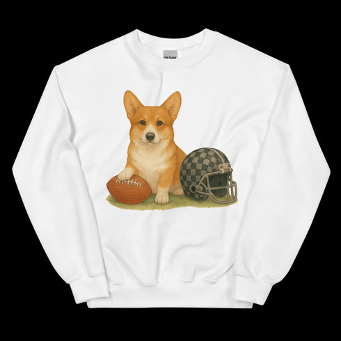 Corgi Football Sweatshirt