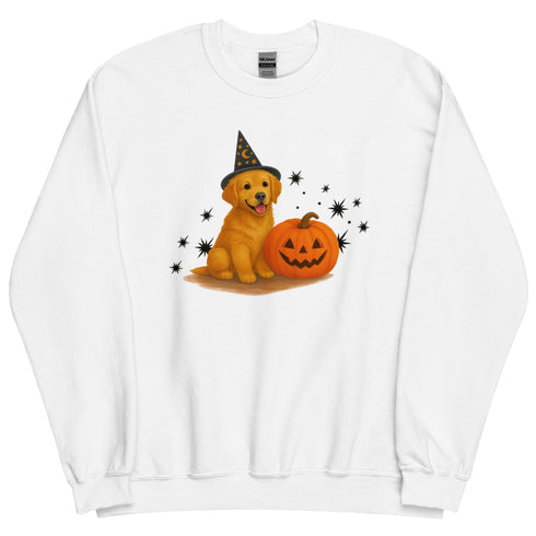 Golden Retriever Halloween Witchy Dogs Sweatshirt