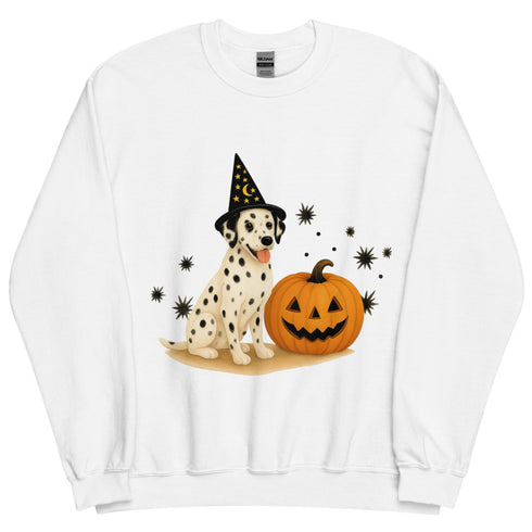 Dalmatian Halloween Witchy Dogs Sweatshirt