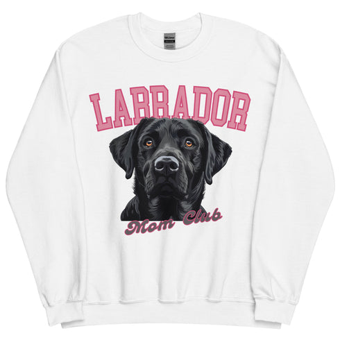 Black Labrador Dog Mom Club Sweatshirt