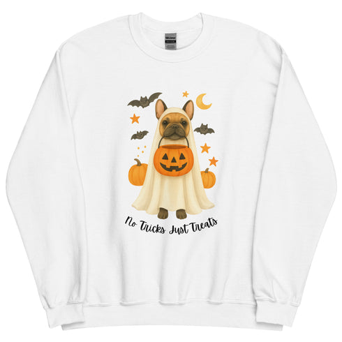 French Bulldog No Tricks Just Treats Crewneck