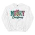Faux Crochet Merry Christmas Crewneck