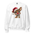 Faux Yarn Reindeer Crewneck