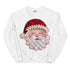 Santa Faux Patchwork Christmas Sweatshirt,