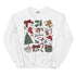 Christmas Vibes Doodles Sweatshirt