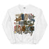It was Jesus Faux Quilt Crewneck