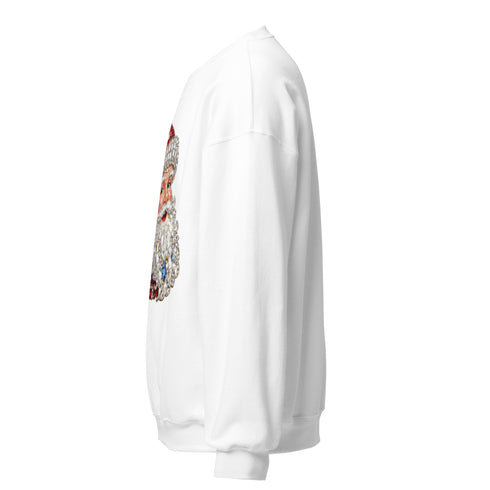 Rhinestone Santa Sweatshirt,