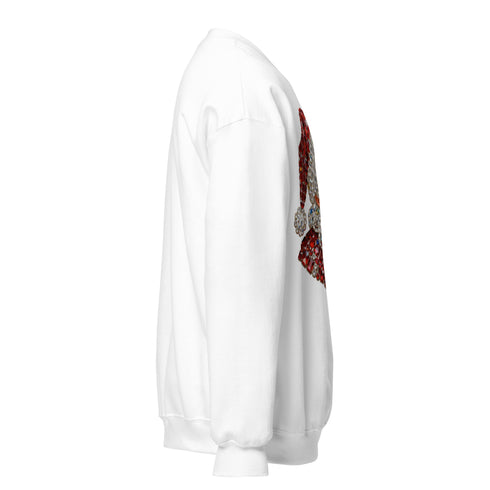 Rhinestone Santa Sweatshirt,