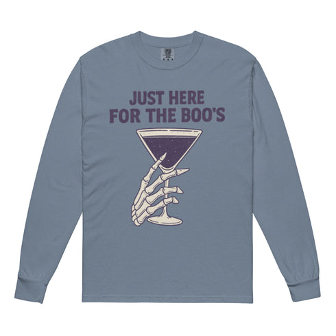 Just Here For The Boo's Drink Long Sleeve Shirt
