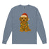 Christmas Golden Doodle Long sleeve Comfort Colors Shirt