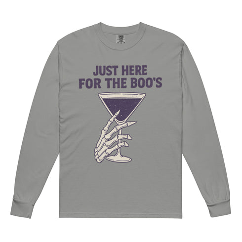 Just Here For The Boo's Drink Long Sleeve Shirt