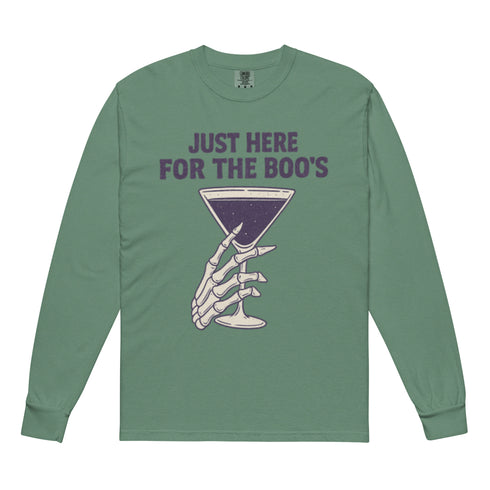 Just Here For The Boo's Drink Long Sleeve Shirt