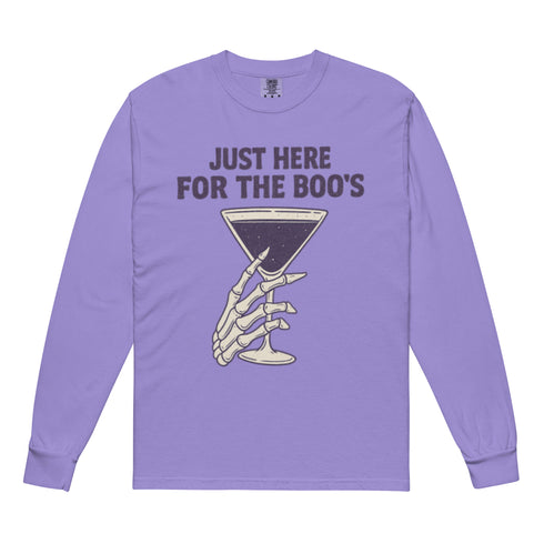 Just Here For The Boo's Drink Long Sleeve Shirt