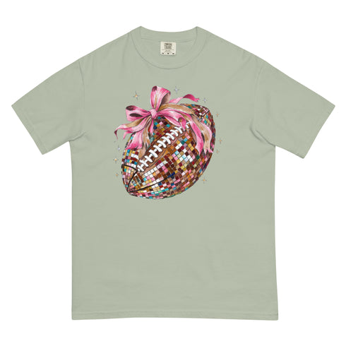 Disco Football Comfort Colors Shirt